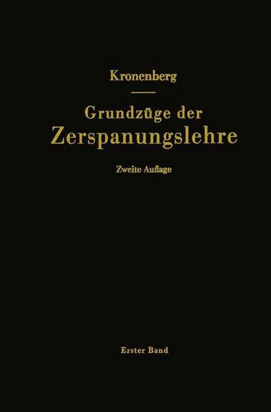 Produktbild: Grundz&uuml;ge der Zerspanungslehre