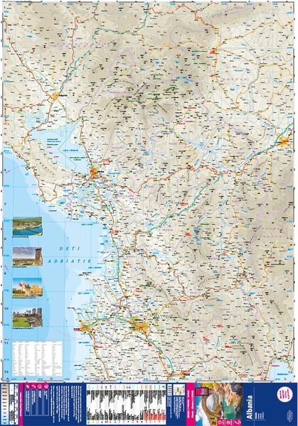 Produktbild: Reise Know-How Landkarte Albanien / Albania (1:220.000)