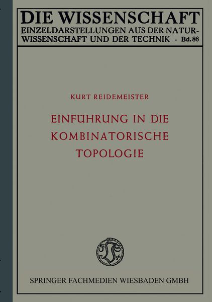 Produktbild: Einf&uuml;hrung in die kombinatorische Topologie