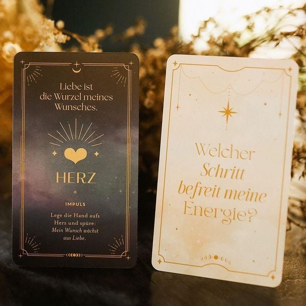 Produktbild: Dein 13-W&uuml;nsche Rauhnachts-Orakel - 37 farbige Karten und W&uuml;nschezetteln und einem 48-seitigem Booklet