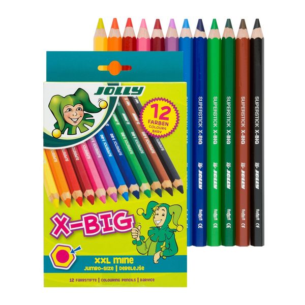 Produktbild: JOLLY Buntstifte X-BIG 12er Set