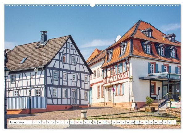 Produktbild: Seligenstadt - Die Stadt mit Geschichte und Flair (Wandkalender 2027 DIN A2 quer), CALVENDO Monatskalender