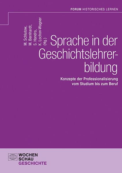 Produktbild: Sprache in der Geschichtslehrerbildung