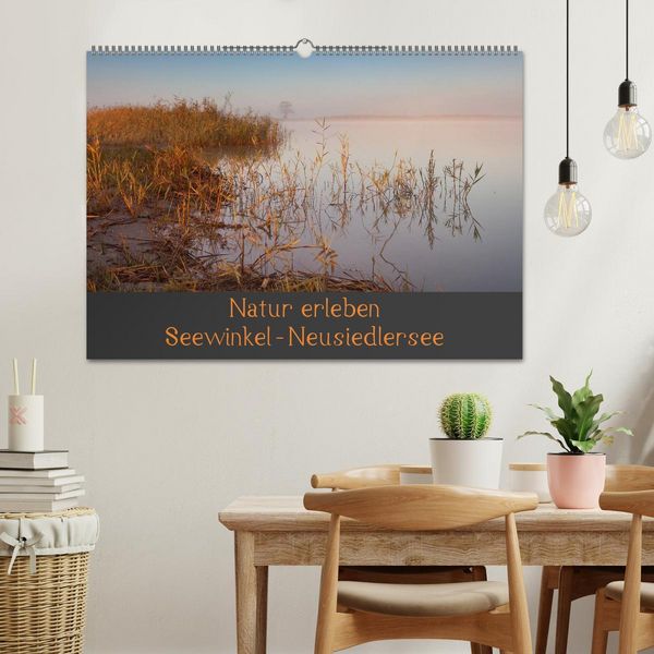 Produktbild: Natur erleben Seewinkel-Neusiedlersee (Wandkalender 2026 DIN A2 quer), CALVENDO Monatskalender