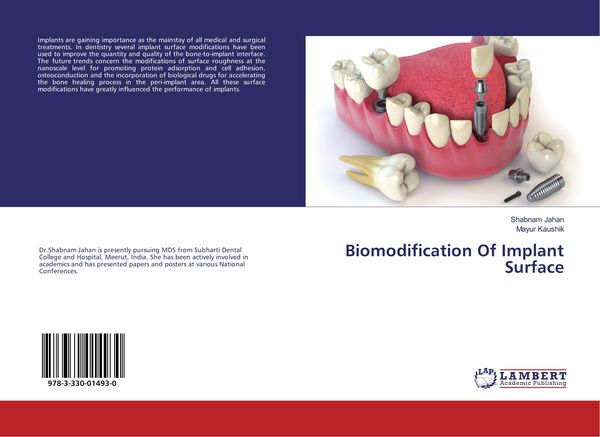 Produktbild: Biomodification Of Implant Surface