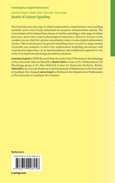 Produktbild: Models of Calcium Signalling