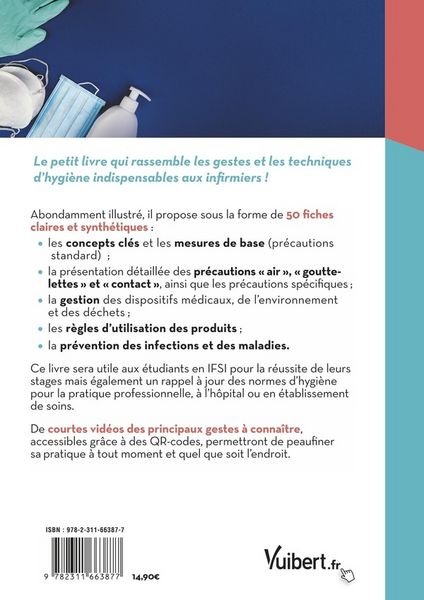 Produktbild: 50 techniques d'hygi&egrave;ne pour l'infirmier