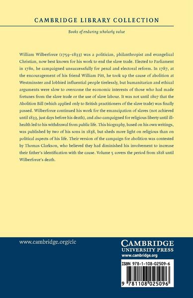 Produktbild: The Life of William Wilberforce - Volume 5