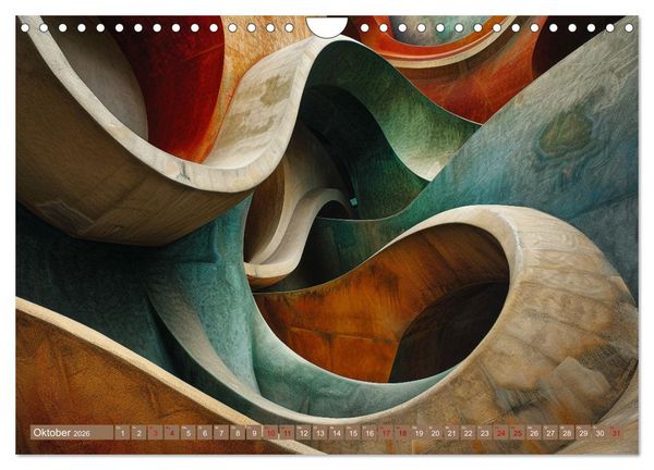 Produktbild: Architektonische Unm&ouml;glichkeiten (Wandkalender 2026 DIN A4 quer), CALVENDO Monatskalender