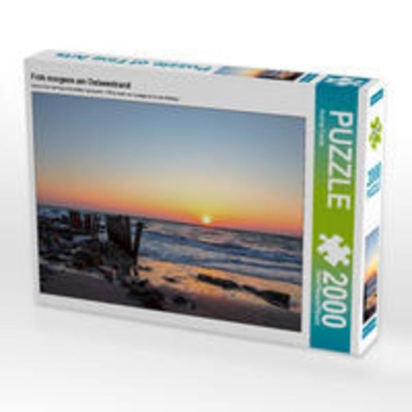 CALVENDO Puzzle Früh morgens am Ostseestrand | 2000 Teile Lege-Größe 90 × 67 cm Foto-Puzzle für glückliche Stunden