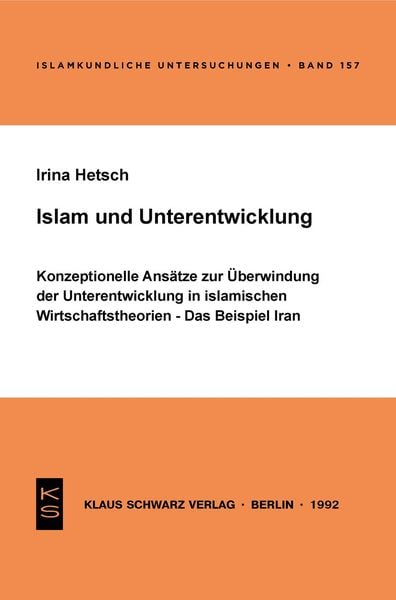 Produktbild: Islam und Unterentwicklung