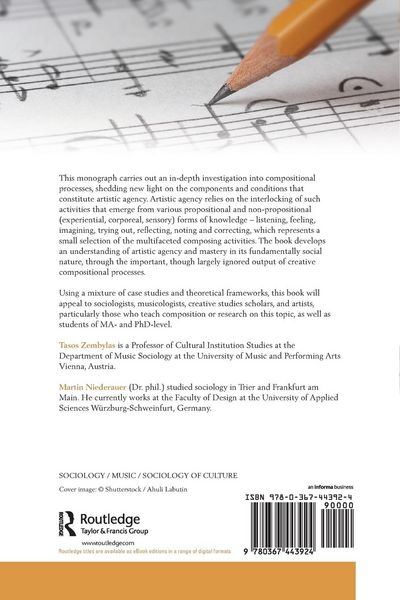 Produktbild: Composing Processes and Artistic Agency