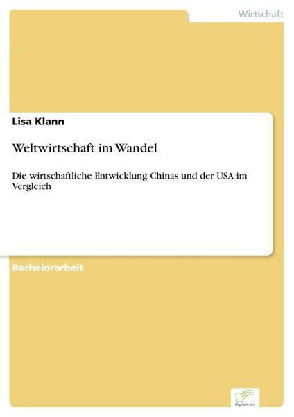 Produktbild: Weltwirtschaft im Wandel