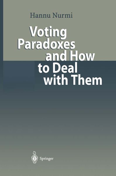 Produktbild: Voting Paradoxes and How to Deal with Them