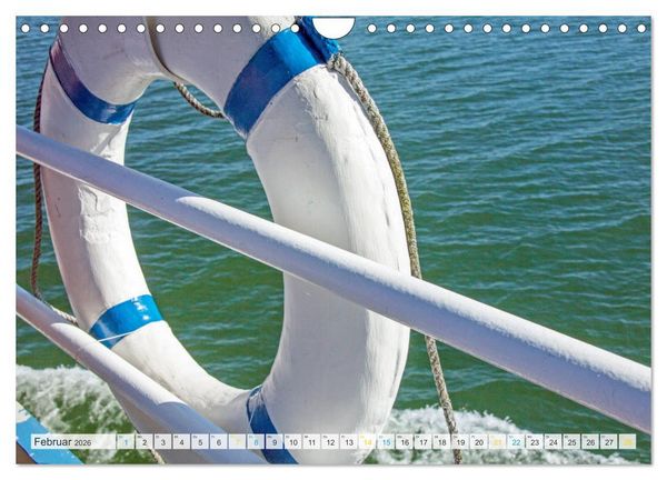 Produktbild: Vom Schiff aus gesehen - Mit dem Dampfer auf dem Ammersee (Wandkalender 2026 DIN A4 quer), CALVENDO Monatskalender