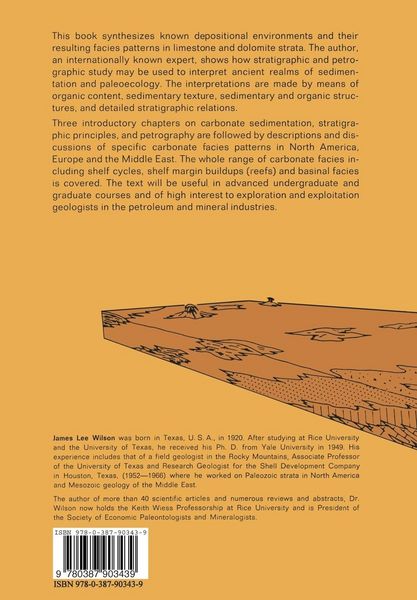 Produktbild: Carbonate Facies in Geologic History