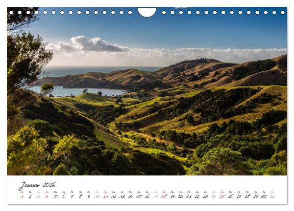 Produktbild: Neuseeland - Streifzug &uuml;ber die Nordinsel (Wandkalender 2026 DIN A4 quer), CALVENDO Monatskalender