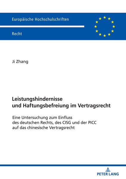 Produktbild: Leistungshindernisse und Haftungsbefreiung im Vertragsrecht