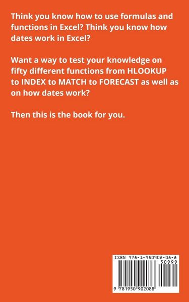 Produktbild: The 50 More Excel Functions Quiz Book
