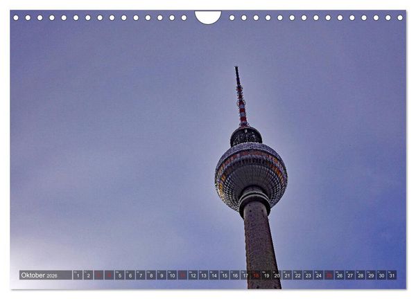 Produktbild: Hauptstadt Berlin (Wandkalender 2026 DIN A4 quer), CALVENDO Monatskalender