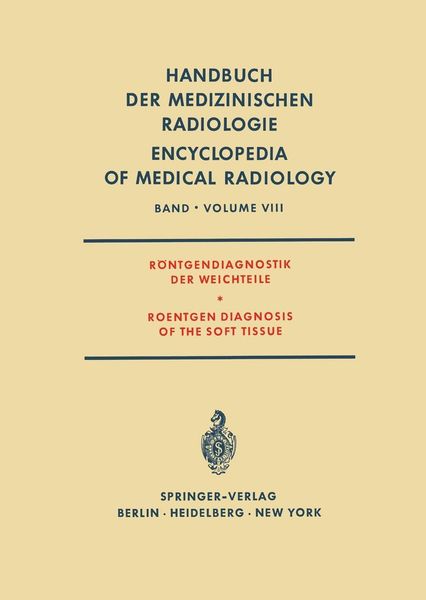 Produktbild: R&ouml;ntgendiagnostik der Weichteile / Roentgen Diagnosis of the Soft Tissue