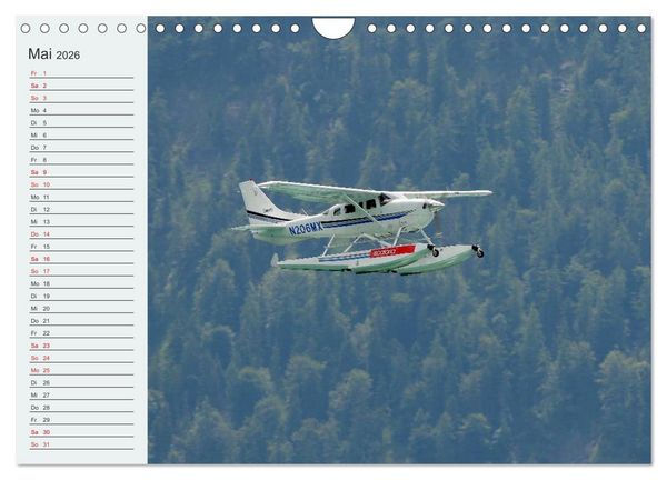 Produktbild: Faszination Wasserflugzeuge (Wandkalender 2026 DIN A4 quer), CALVENDO Monatskalender