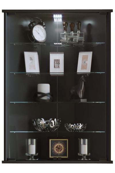 Produktbild: H&auml;ngevitrine Wandvitrine Eckvitrine Vecko