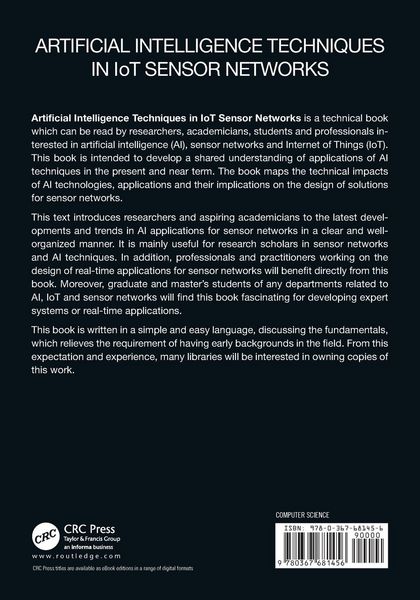 Produktbild: Artificial Intelligence Techniques in IoT Sensor Networks
