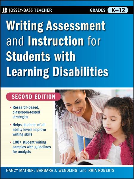 Produktbild: Writing Assessment and Instruction for Students with Learning Disabilities, Grades K-12
