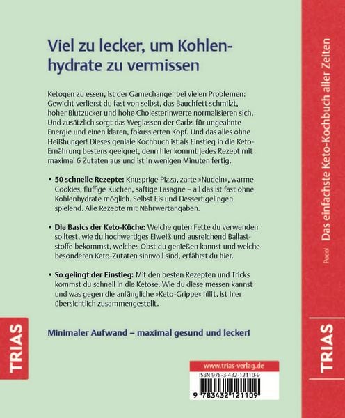 Produktbild: Das einfachste Keto-Kochbuch aller Zeiten