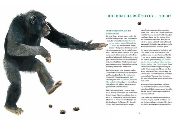 Produktbild: Die Gef&uuml;hle der Tiere: Von eifers&uuml;chtigen Affen, &auml;ngstlichen Hunden und pfiffigen Ratten