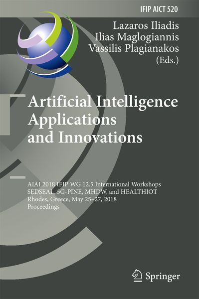 Produktbild: Artificial Intelligence Applications and Innovations