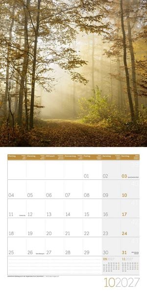 Produktbild: Atempause Kalender 2027 - 30x30 - Art12