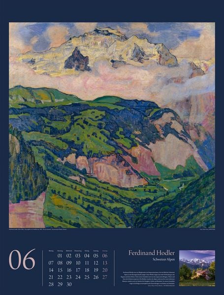 Produktbild: KunstGeschichten Kalender 2027 | Meisterwerke und die Orte ihrer Inspiration