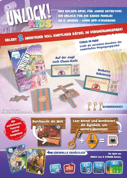 Produktbild: Unlock! Kids Chaos im Park (Einzelszenario)