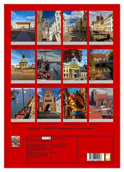 Produktbild: Wismar - UNESCO Welterbe in Deutschland (Wandkalender 2026 DIN A3 hoch), CALVENDO Monatskalender