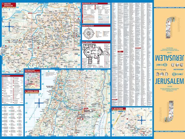 Produktbild: Jerusalem 1 : 8 000