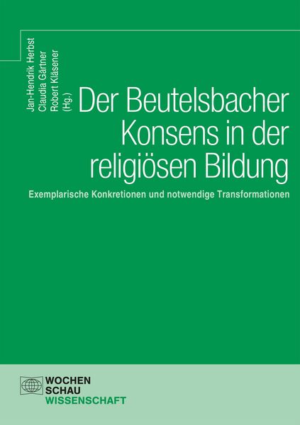 Produktbild: Der Beutelsbacher Konsens in der religi&ouml;sen Bildung