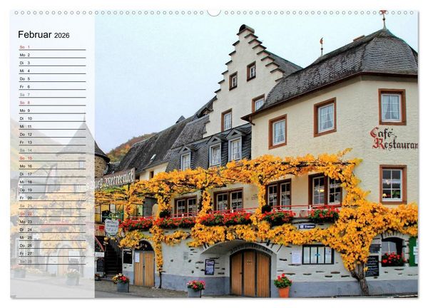 Produktbild: An der wundersch&ouml;nen Mosel (hochwertiger Premium Wandkalender 2026 DIN A2 quer), Kunstdruck in Hochglanz