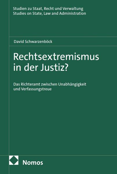 Produktbild: Rechtsextremismus in der Justiz?