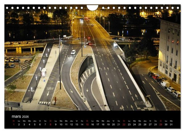 Produktbild: Lyon Magie de la lumi&egrave;re (Calendrier mural 2026 DIN A4 vertical), CALVENDO calendrier mensuel