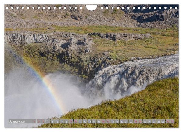 Produktbild: ICELAND pristine landscapes (Wall Calendar 2027 DIN A4 landscape), CALVENDO 12 Month Wall Calendar