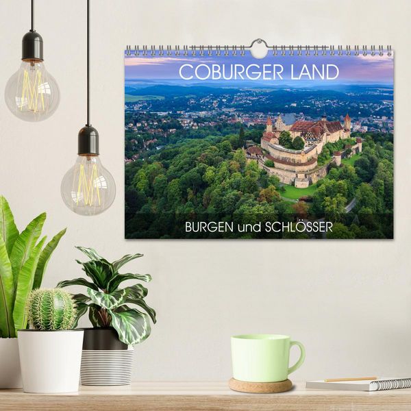 Produktbild: Coburger Land - Burgen und Schl&ouml;sser (Wandkalender 2026 DIN A4 quer), CALVENDO Monatskalender