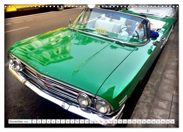 Produktbild: BEST OF IMPALA - Das Prunkst&uuml;ck von Chevrolet (Wandkalender 2025 DIN A3 quer), CALVENDO Monatskalender
