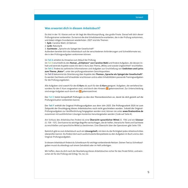 Produktbild: FiNALE Pr&uuml;fungstraining Abschluss Integrierte Gesamtschule Niedersachsen