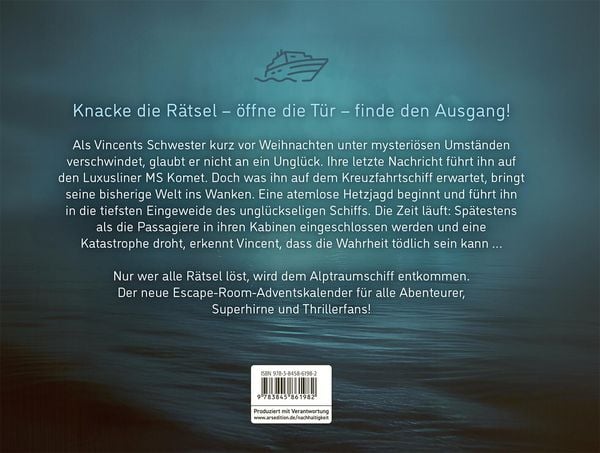 Produktbild: Escape Room. Christmas Cruise &ndash; Kreuzfahrt in den Tod