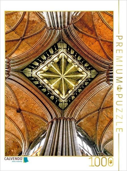 Produktbild: CALVENDO Puzzle Kathedrale von Rouen | 1000 Teile Lege-Gr&ouml;&szlig;e 64x48cm Foto-Puzzle f&uuml;r gl&uuml;ckliche Stunden