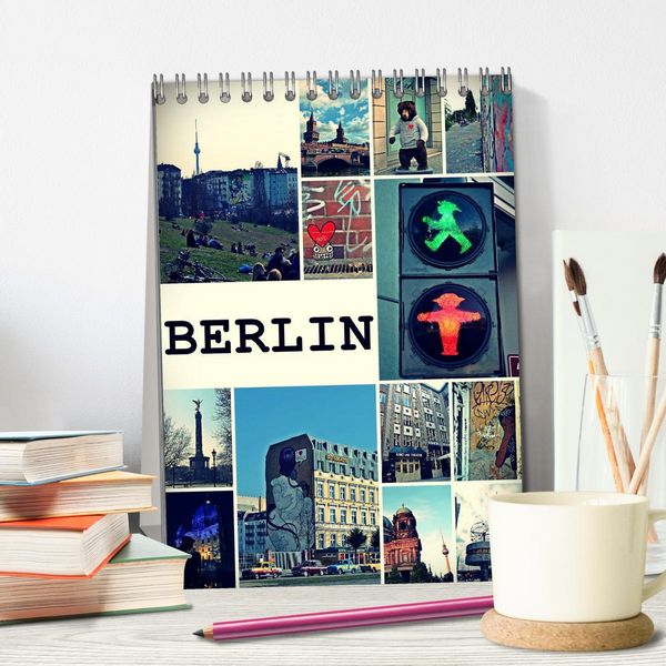 Produktbild: BERLIN / Planer (Tischkalender 2026 DIN A5 hoch), CALVENDO Monatskalender