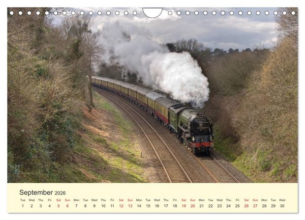 Produktbild: Steam Landscape (Wall Calendar 2026 DIN A4 landscape), CALVENDO 12 Month Wall Calendar