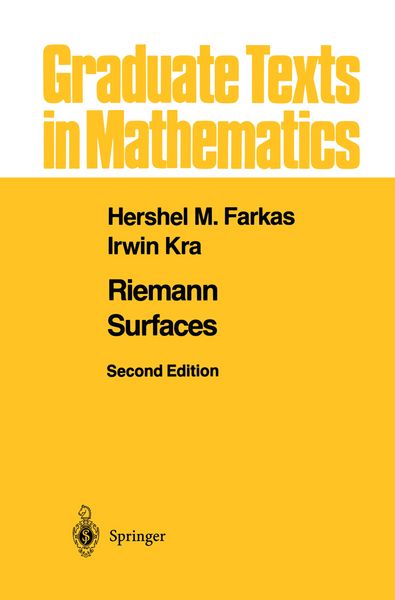 Produktbild: Riemann Surfaces